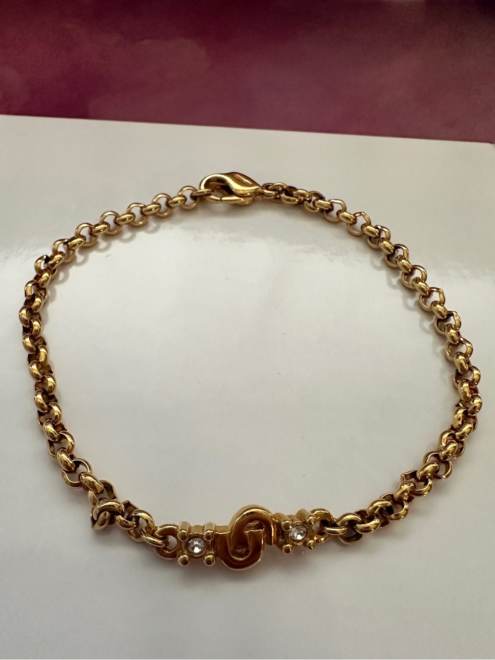 Vintage Christian Dior Bracelet (EVC; Gold)